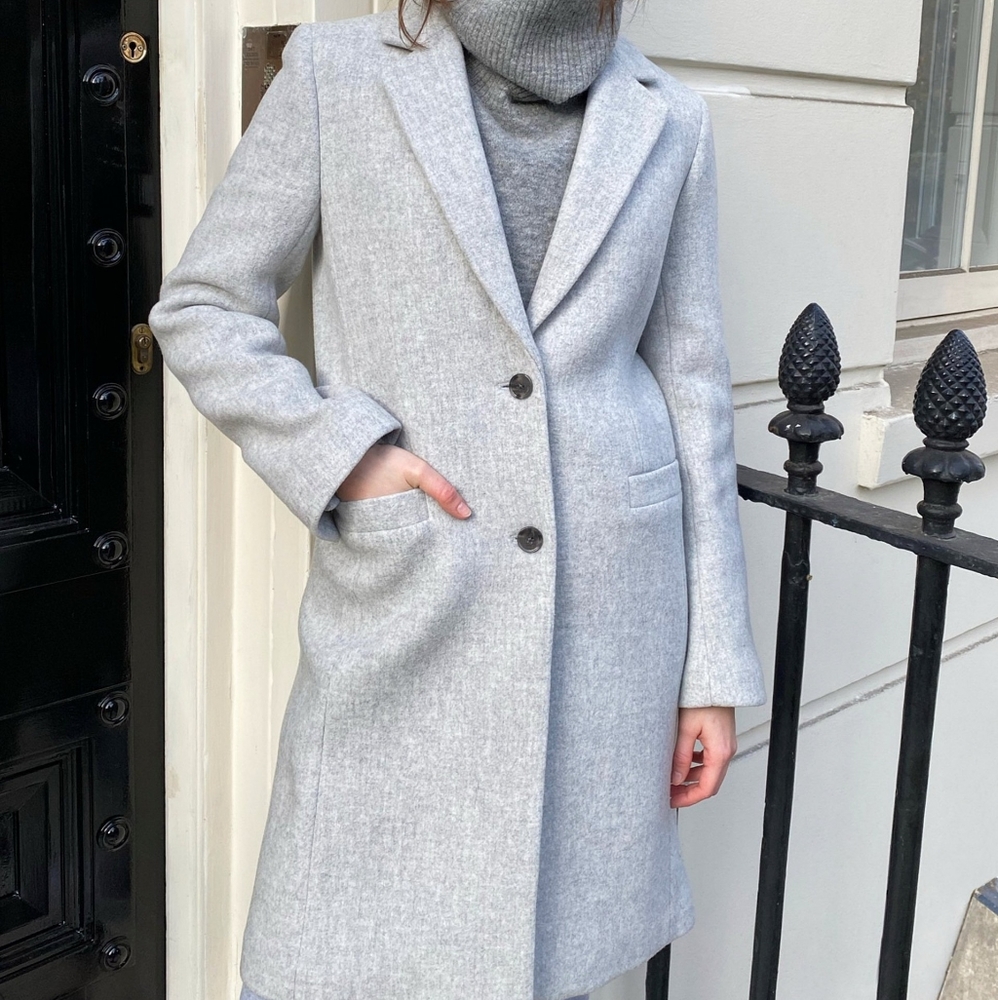 BABATON Claridge Wool/Cashmere Blend Single-Breasted Coat